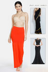 Zivame All Day Flared Mermaid Saree Shapewear - Orange — thumbnail 5