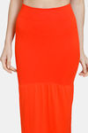 Zivame All Day Flared Mermaid Saree Shapewear - Orange — thumbnail 6