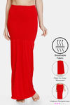 Zivame All Day Flared Mermaid Saree Shapewear - Red — thumbnail 1