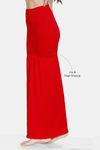 Zivame All Day Flared Mermaid Saree Shapewear - Red — thumbnail 3