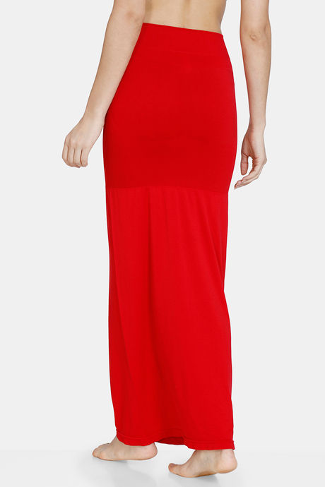 Zivame All Day Flared Mermaid Saree Shapewear - Red — image 4