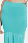 Zivame All Day Flared Mermaid Saree Shapewear - Turquoise — thumbnail 6