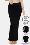 Zivame All Day Seamless Slit Mermaid Saree Shapewear - Black — thumbnail 1