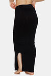 Zivame All Day Seamless Slit Mermaid Saree Shapewear - Black — thumbnail 4