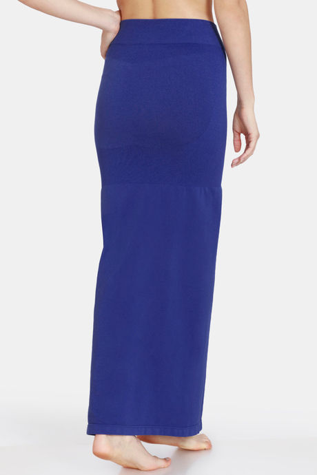 Zivame All Day Seamless Slit Mermaid Saree Shapewear - Blue — image 4