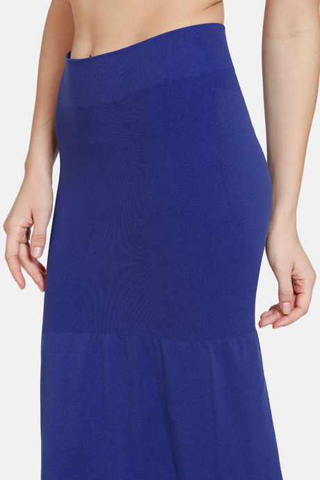Zivame All Day Seamless Slit Mermaid Saree Shapewear - Blue — image 6
