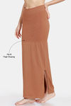 Zivame All Day Seamless Slit Mermaid Saree Shapewear - Brown — thumbnail 3