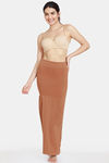 Zivame All Day Seamless Slit Mermaid Saree Shapewear - Brown — thumbnail 5