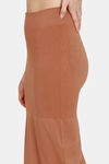 Zivame All Day Seamless Slit Mermaid Saree Shapewear - Brown — thumbnail 6