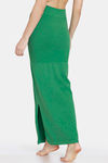 Zivame All Day Seamless Slit Mermaid Saree Shapewear - Green — thumbnail 4