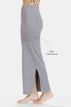 Zivame All Day Seamless Slit Mermaid Saree Shapewear - Grey — thumbnail 3