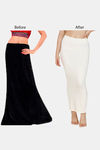 Zivame All Day Seamless Slit Mermaid Saree Shapewear - Ivory — thumbnail 8