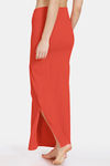 Zivame All Day Seamless Slit Mermaid Saree Shapewear - Orange — thumbnail 4