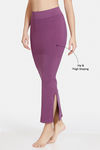 Zivame All Day Seamless Slit Mermaid Saree Shapewear - Purple — thumbnail 3
