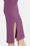 Zivame All Day Seamless Slit Mermaid Saree Shapewear - Purple — thumbnail 7