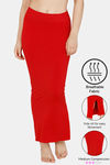 Zivame All Day Seamless Slit Mermaid Saree Shapewear - Red — thumbnail 1