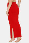 Zivame All Day Seamless Slit Mermaid Saree Shapewear - Red — thumbnail 4