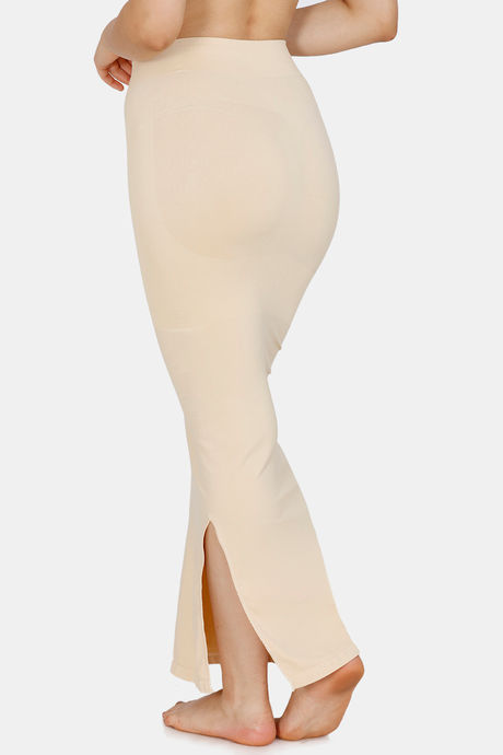 Zivame All Day Seamless Slit Mermaid Saree Shapewear - Skin — image 4