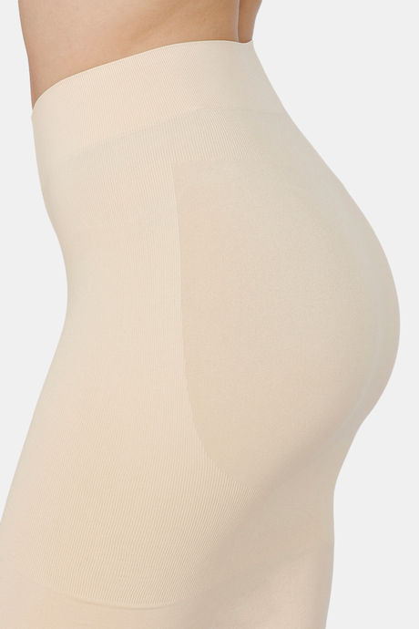 Zivame All Day Seamless Slit Mermaid Saree Shapewear - Skin — image 6