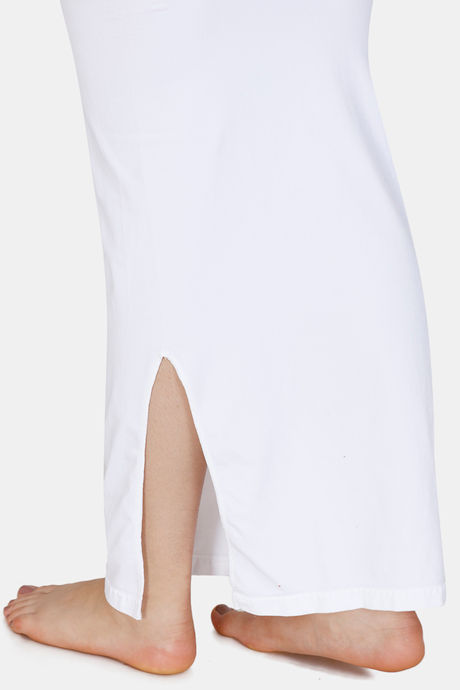 Zivame All Day Seamless Slit Mermaid Saree Shapewear - White — image 7
