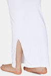 Zivame All Day Seamless Slit Mermaid Saree Shapewear - White — thumbnail 7