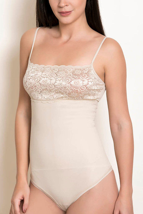 Zivame All Day Bodysuit With Bust - Skin — image 6