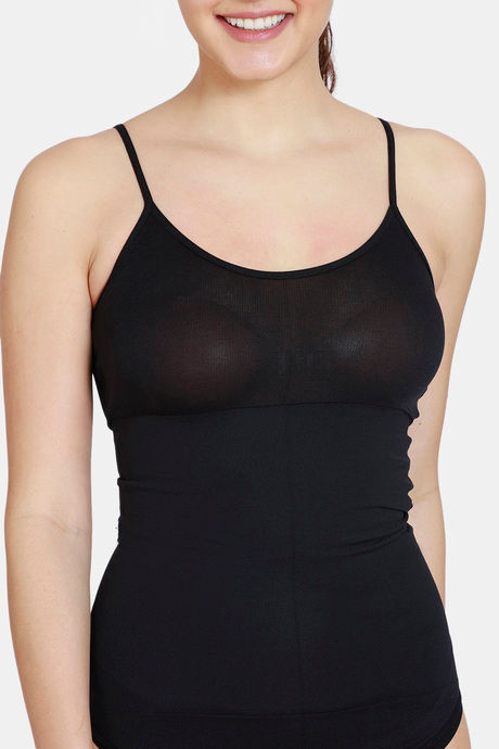 Zivame All Day Bodysuit With Bust - Black — image 5