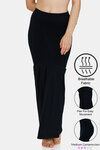 Zivame All Day Flared Mermaid Saree Shape wear - Black — thumbnail 1