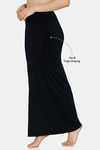 Zivame All Day Flared Mermaid Saree Shape wear - Black — thumbnail 3