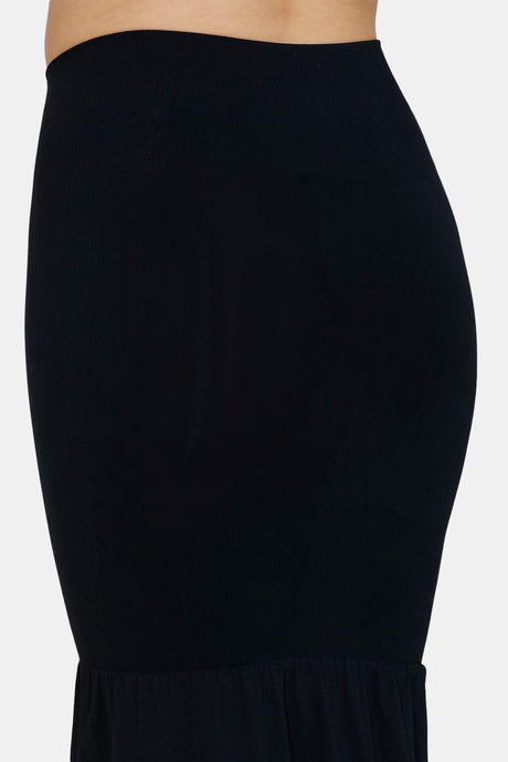 Zivame All Day Flared Mermaid Saree Shape wear - Black — image 6