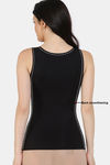 Zivame All Day Miracle Shaping Tank With Removable Padding - Black — thumbnail 4
