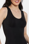 Zivame All Day Miracle Shaping Tank With Removable Padding - Black — thumbnail 6