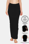 Zivame All Day Seamless Mermaid Saree Shapewear - Black — thumbnail 1