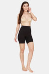 Zivame All Day Midwaist Seamless Thigh Shaper - Black — thumbnail 4