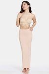 Zivame All Day Slit Mermaid Saree Shapewear - Skin — thumbnail 5