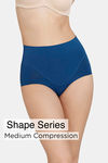 Zivame All Day Light Weight Midwaist Brief - Poseidon — thumbnail 1