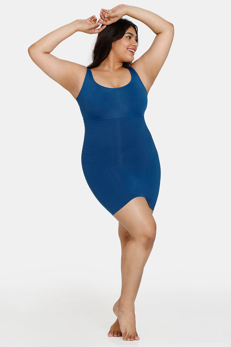 Zivame High Compression Shaping Dress - Poseidon — image 11
