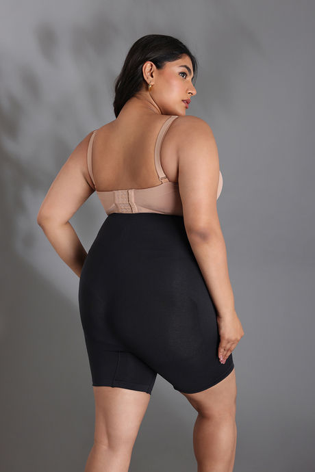 Zivame All Day Seamless Highwaist Thigh Shaper - Black — image 10