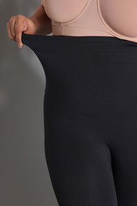 Zivame All Day Seamless Highwaist Thigh Shaper - Black — thumbnail 14