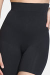 Zivame All Day Seamless Highwaist Thigh Shaper - Black — thumbnail 6