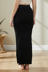 Zivame All Day Seamless Mermaid Saree Shapewear With Removable Drawcord - Black — thumbnail 3
