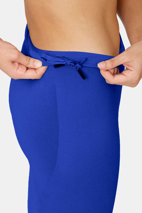 Zivame All Day Seamless Mermaid Saree Shapewear With Removable Drawcord - Blue — image 7