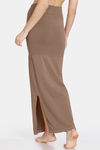 Zivame All Day Seamless Mermaid Saree Shapewear With Removable Drawcord - Brown — thumbnail 4