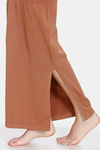 Zivame All Day Seamless Mermaid Saree Shapewear With Removable Drawcord - Brown1 — thumbnail 8