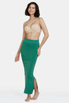 Zivame All Day Seamless Mermaid Saree Shapewear With Removable Drawcord - Green — thumbnail 5