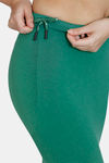 Zivame All Day Seamless Mermaid Saree Shapewear With Removable Drawcord - Green — thumbnail 6