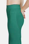Zivame All Day Seamless Mermaid Saree Shapewear With Removable Drawcord - Green — thumbnail 7
