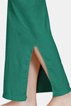Zivame All Day Seamless Mermaid Saree Shapewear With Removable Drawcord - Green — thumbnail 8