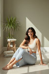 Zivame All Day Seamless Mermaid Saree Shapewear With Removable Drawcord - Grey — thumbnail 5