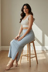 Zivame All Day Seamless Mermaid Saree Shapewear With Removable Drawcord - Grey — thumbnail 6
